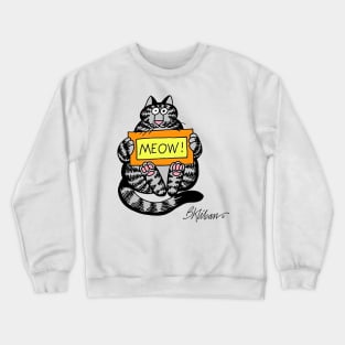 B Kliban Cat  mom Crewneck Sweatshirt